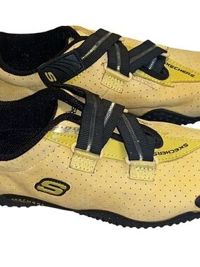 Skechers Kids Yellow and Black Slip-On Sneakers